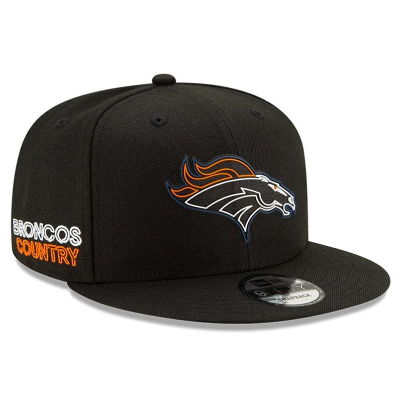 Denver Broncos New Era NFL 2020 Draft 9FIFTY Snapback Hat – Black