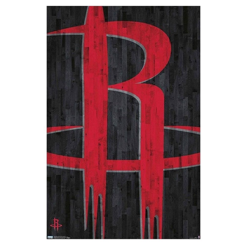 Houston Rockets Logo Trends NBA 57 x 86cm Poster