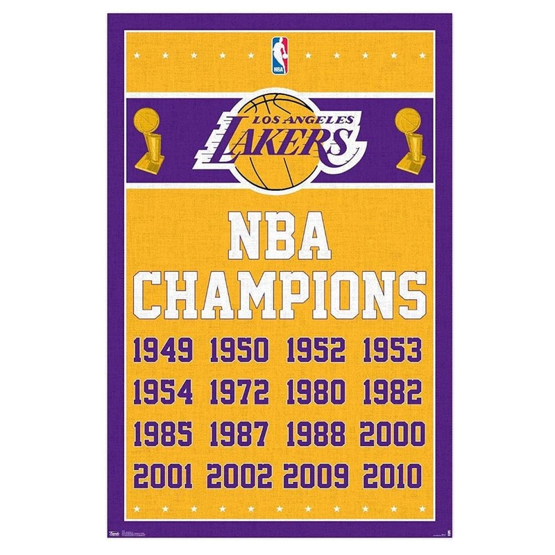 Los Angeles Lakers Trends NBA 61 x 91.5cm Champions Poster