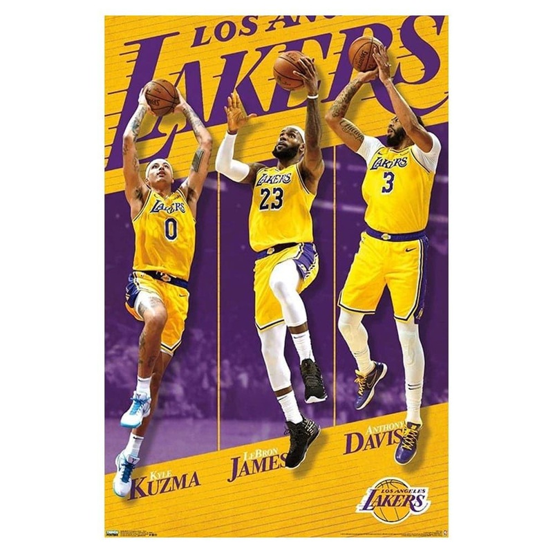 Los Angeles Lakers Trio Trends NBA 57 x 86cm Poster