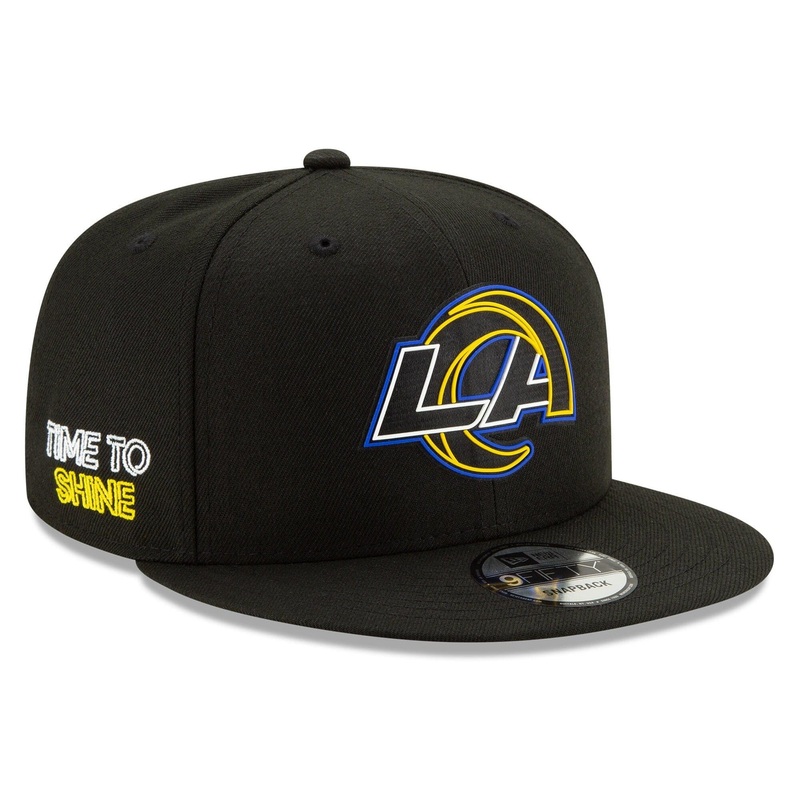 Los Angeles Rams New Era NFL 2020 Draft 9FIFTY Snapback Hat – Black