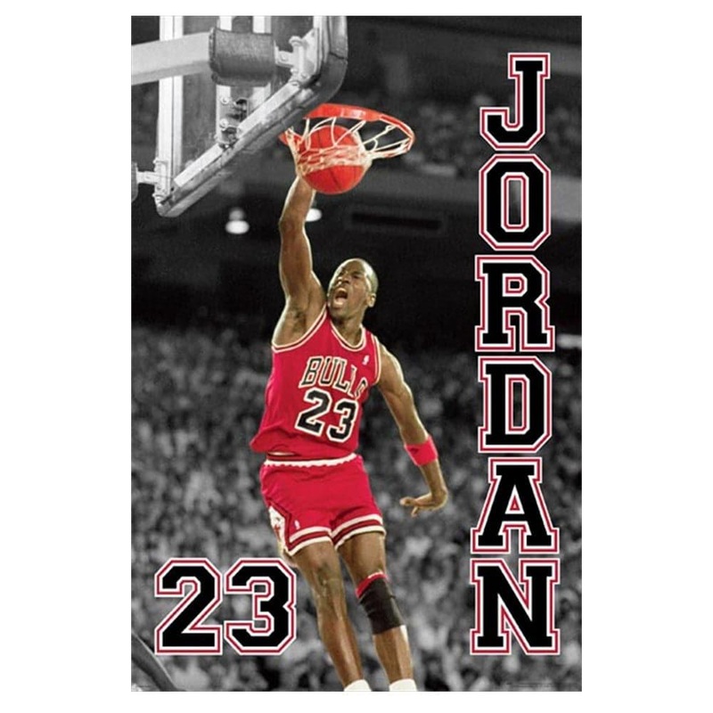 Michael Jordan Chicago Bulls Trends NBA 61 x 91.5cm Jump Poster