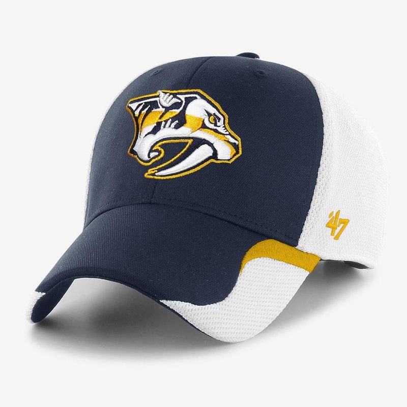 Nashville Predators ’47 NHL Bracken Mesh Performance MVP Adjustable Curve Hat
