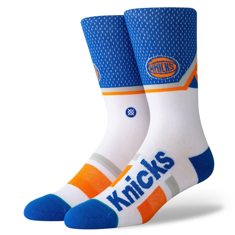 New York Knicks Stance NBA Shortcut Crew Socks – Blue