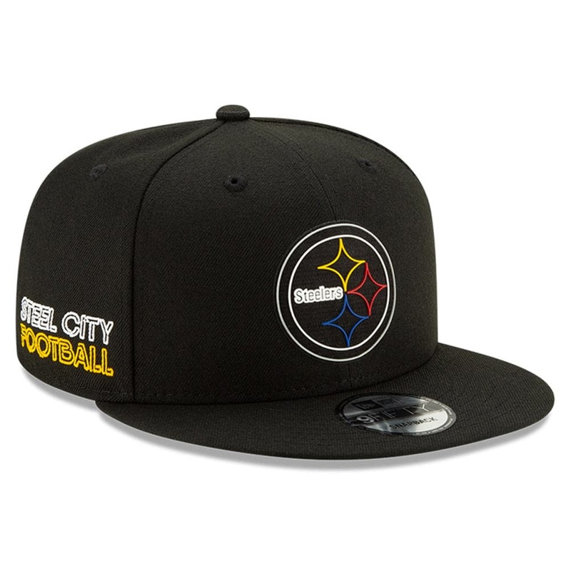 Pittsburgh Steelers New Era NFL 2020 Draft 9FIFTY Snapback Hat – Black