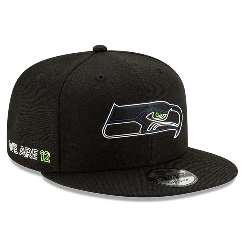 Seattle Seahawks New Era NFL 2020 Draft 9FIFTY Snapback Hat – Black