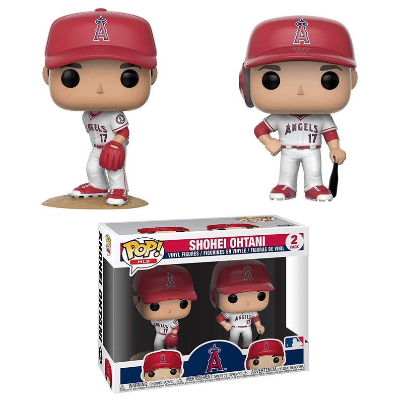 Shohei Ohtani Los Angeles Angels Funko MLB Pop 2 Pack Figure – White