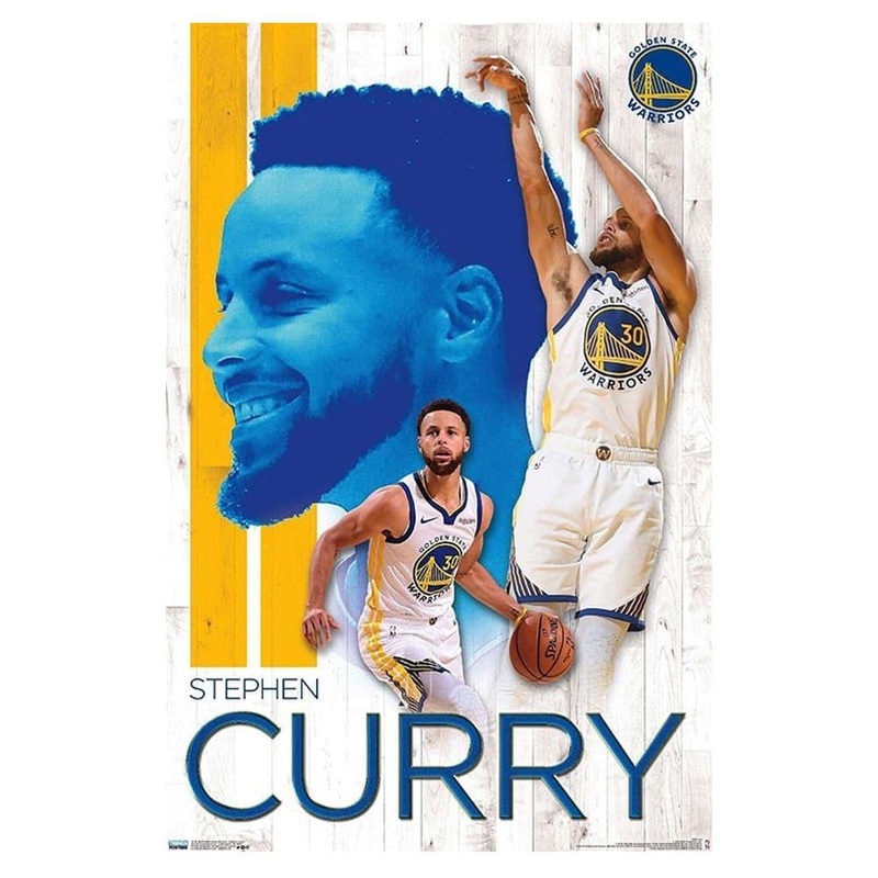 Steph Curry Golden State Warriors Trends NBA 57 x 86cm Poster