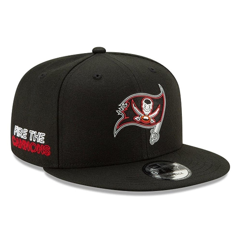 Tampa Bay Buccaneers New Era NFL 2020 Draft 9FIFTY Snapback Hat – Black