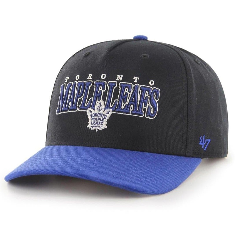 Toronto Maple Leafs 47 NHL Gojo MVP DP Pre-Curved Snapback Hat – Black