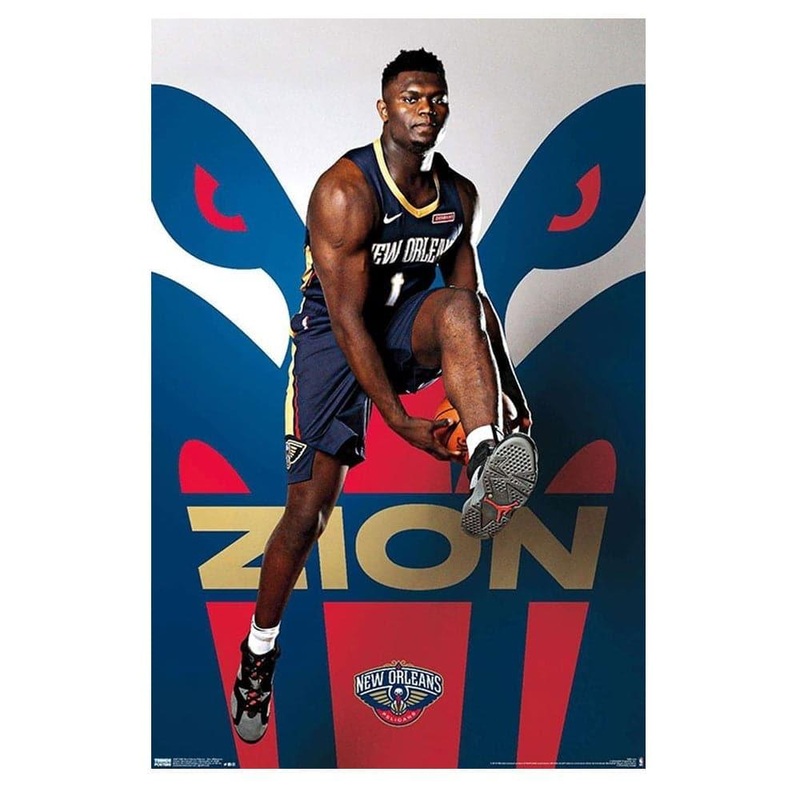Zion Williamson New Orleans Pelicans Trends NBA 57 x 86cm Poster