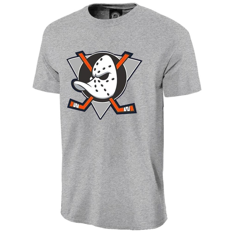 Anaheim Mighty Ducks NHL Team Logo T-Shirt – Grey