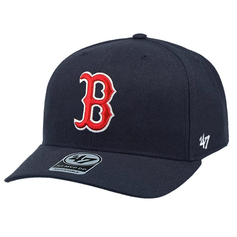 Boston Red Sox 47 MLB Team MVP DP Pre-Curved Snapback Hat – Navy