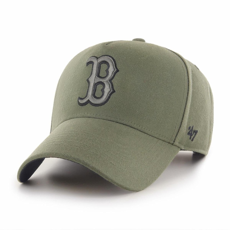 Boston Red Sox 47 MLB Tonal MVP DT Pinch Curve Snapback Hat – Sandalwood