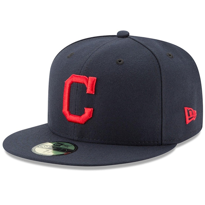 Cleveland Indians New Era MLB Team Classic 59FIFTY Fitted Hat – Navy