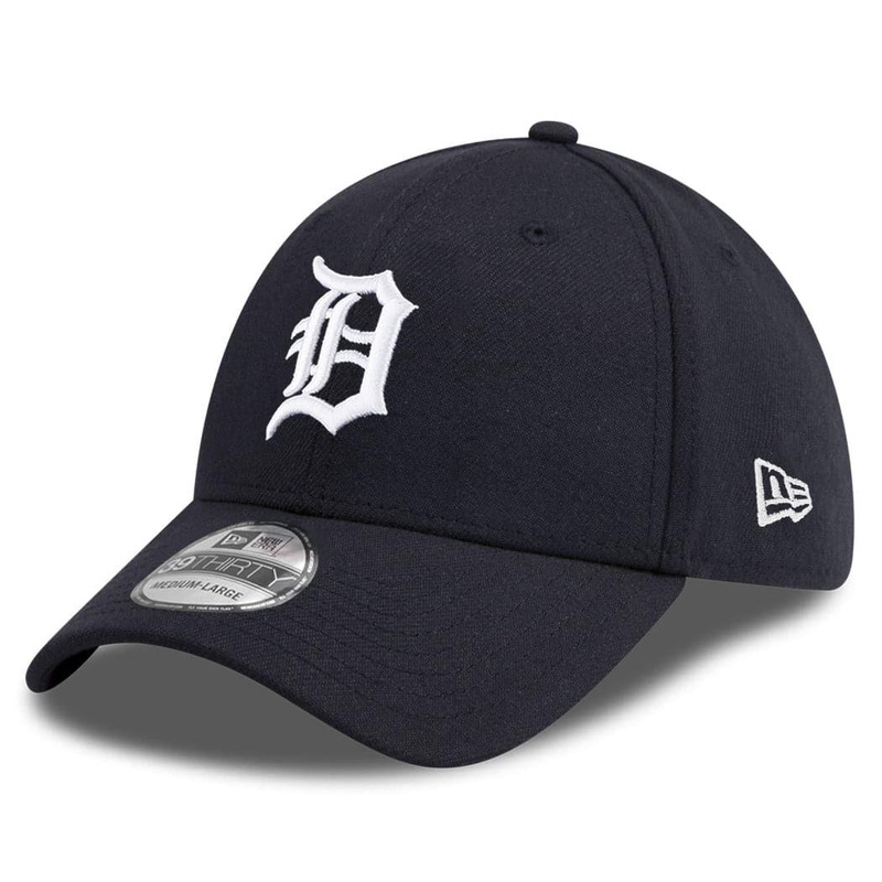 Detroit Tigers New Era MLB Team Classic 39THIRTY Curve Hat – Navy