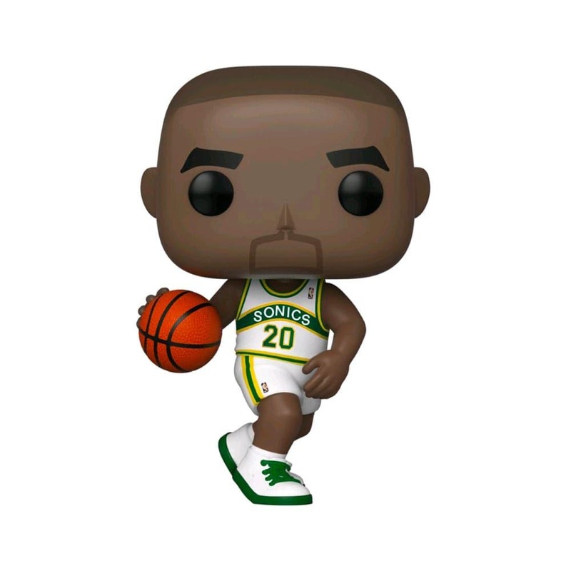 Gary Payton Seattle Supersonics Funko NBA Legends Pop Vinyl 3.75″ Figure – White