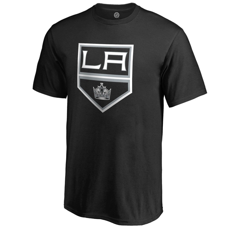 Los Angeles Kings NHL Team Logo T-Shirt – Black