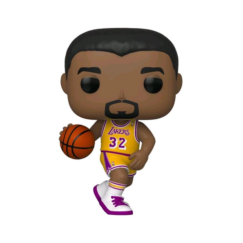 Magic Johnson Los Angeles Lakers NBA Funko Legends Pop Vinyl 3.75″ Figure – Gold