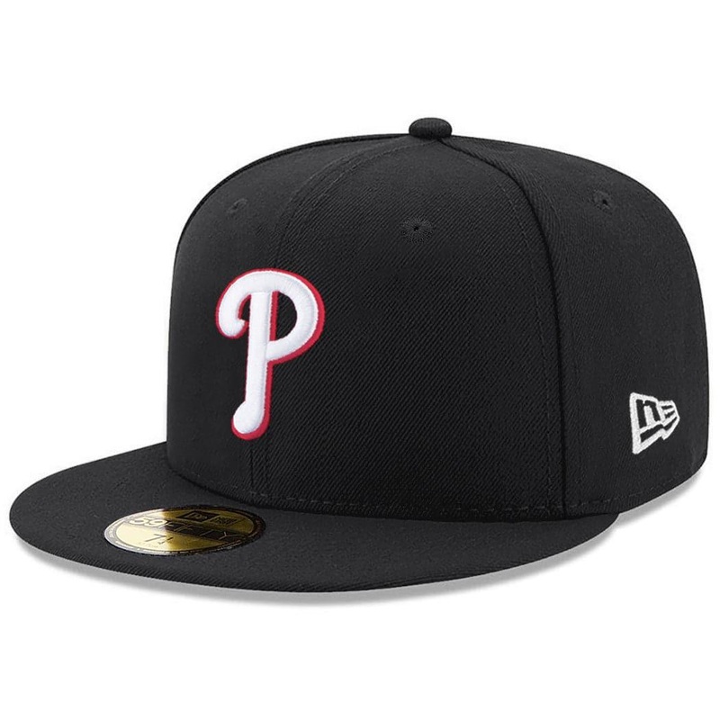 Philadelphia Phillies New Era MLB Team Classic 59FIFTY Fitted Hat – Black
