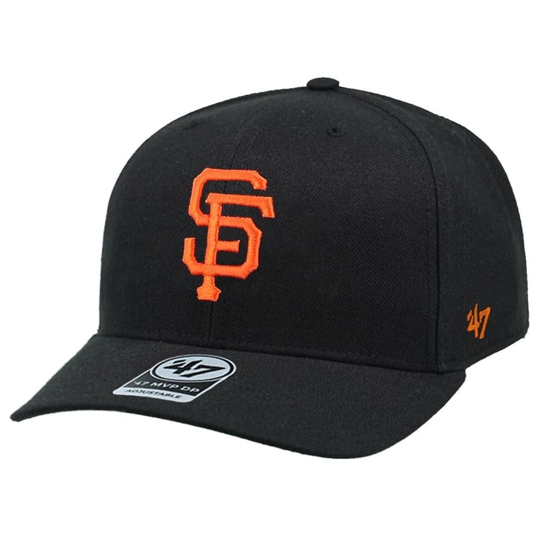 San Francisco Giants 47 MLB Team MVP DP Pre-Curved Snapback Hat – Black