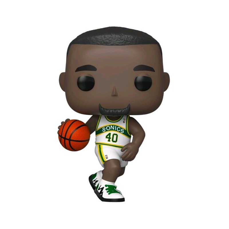 Shawn Kemp Seattle Supersonics Funko NBA Legends Pop Vinyl 3.75″ Figure – White