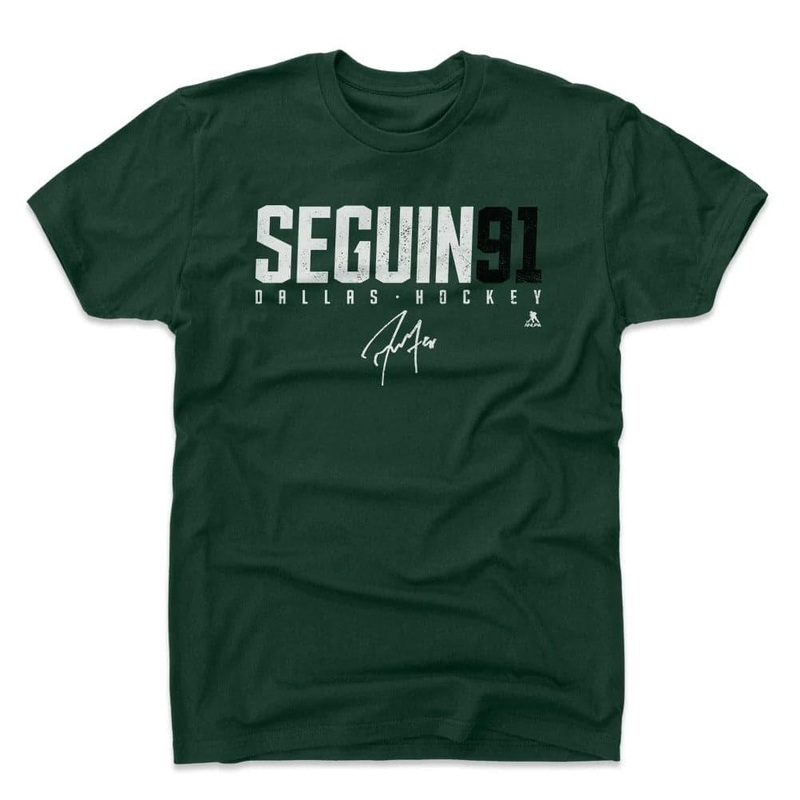 Tyler Seguin Dallas Stars 500 Level NHL Seguin91 T-Shirt – Green