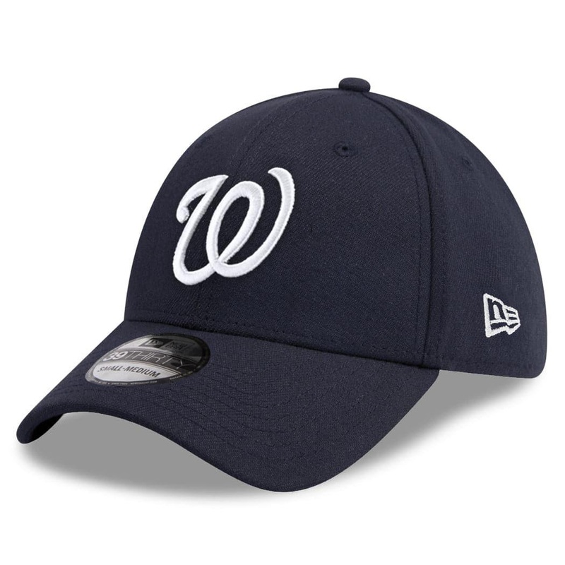 Washington Nationals New Era MLB Team Classic 39THIRTY Curve Hat – Navy