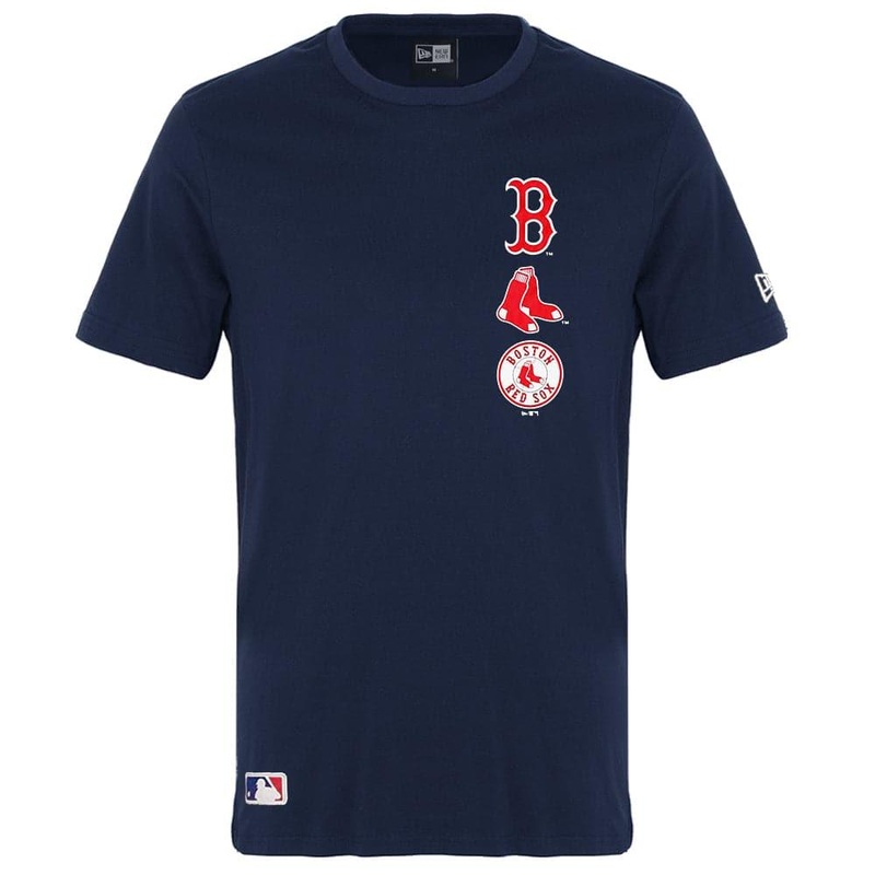 Boston Red Sox New Era MLB Team Stack T-Shirt – Navy