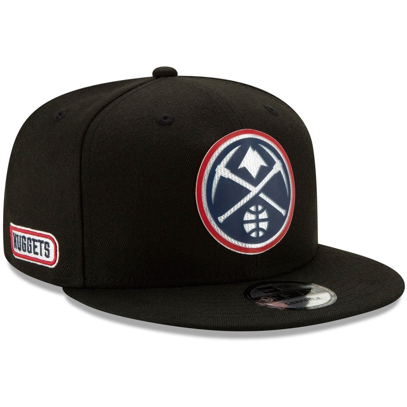 Denver Nuggets New Era NBA 2020 Back Half 9FIFTY Snapback Hat – Black