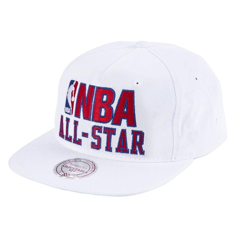 Eastern Conference Mitchell & Ness NBA 88-89 All Star Deadstock Snapback Hat – White