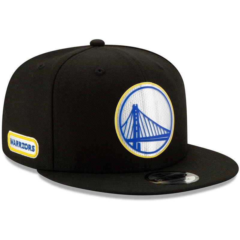 Golden State Warriors New Era NBA 2020 Back Half 9FIFTY Snapback Hat – Black