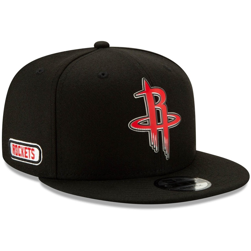 Houston Rockets New Era NBA 2020 Back Half 9FIFTY Snapback Hat – Black