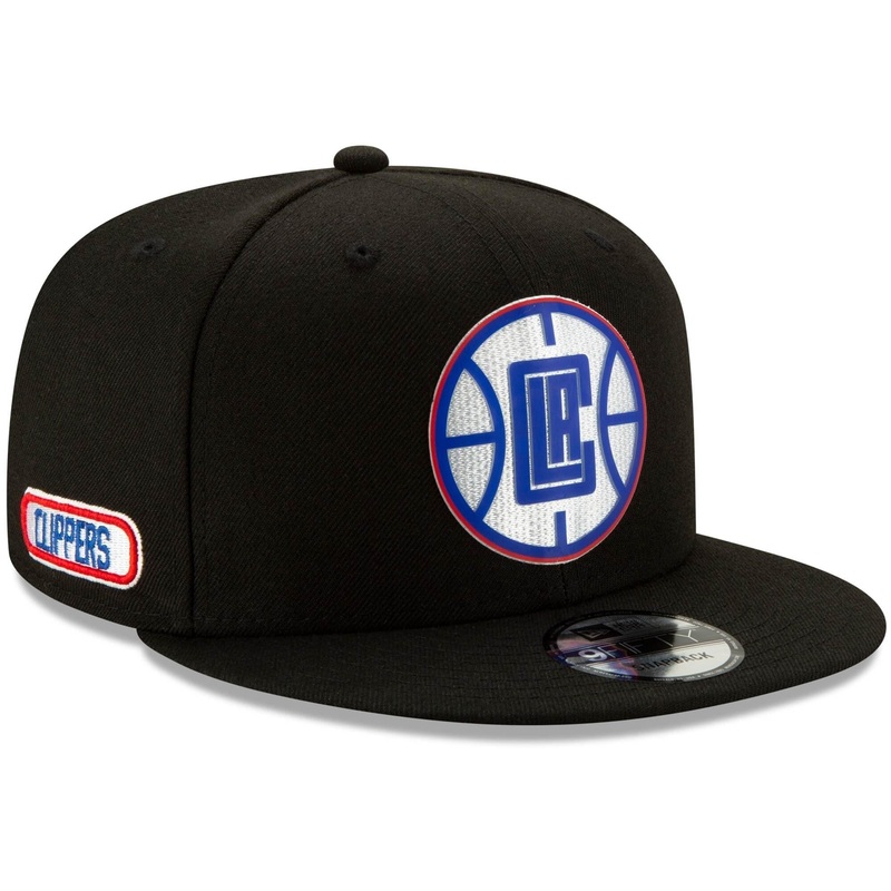 Los Angeles Clippers New Era NBA 2020 Back Half 9FIFTY Snapback Hat – Black