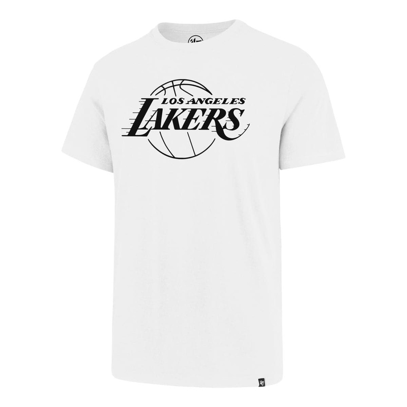 Los Angeles Lakers ’47 NBA Team Imprint Splitter T-Shirt – White