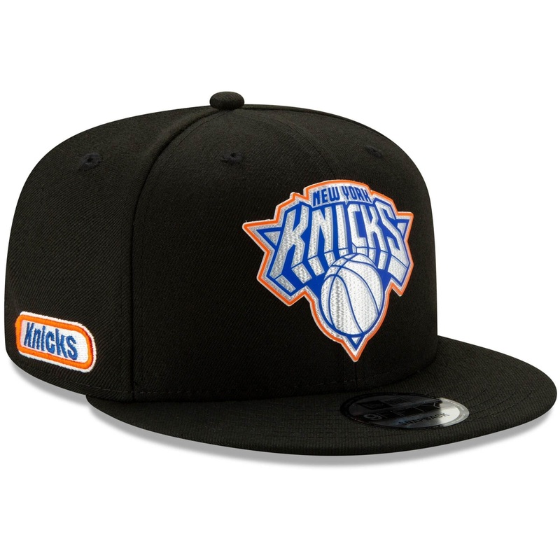 New York Knicks New Era NBA 2020 Back Half 9FIFTY Snapback Hat – Black