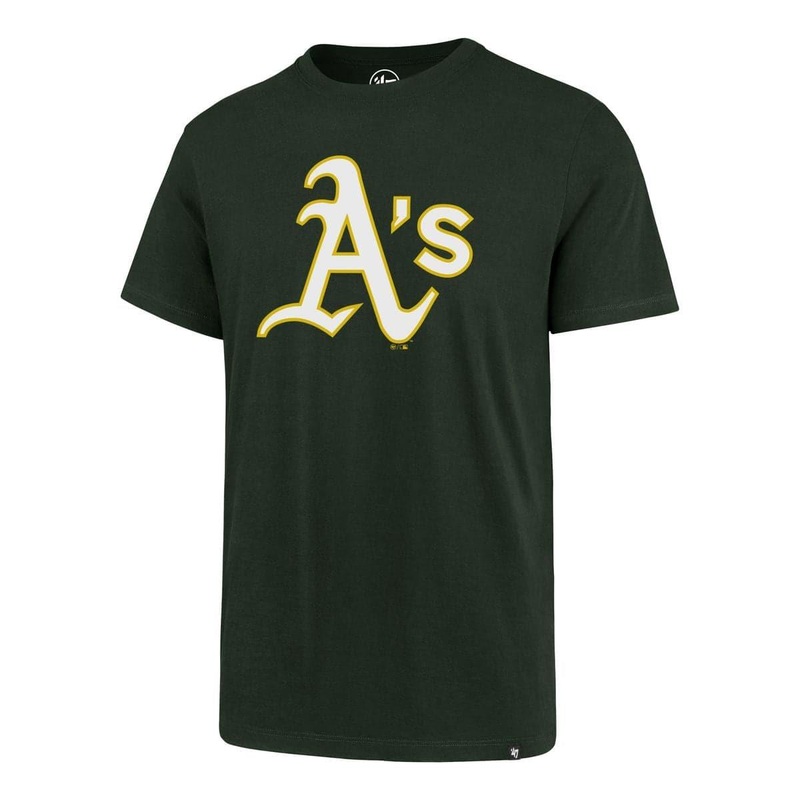Oakland Athletics ’47 MLB Team Imprint Splitter T-Shirt – Green