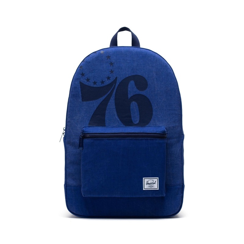 Philadelphia 76ers Herschel Supply Co NBA Tonal Packable Daypack Bag – Blue