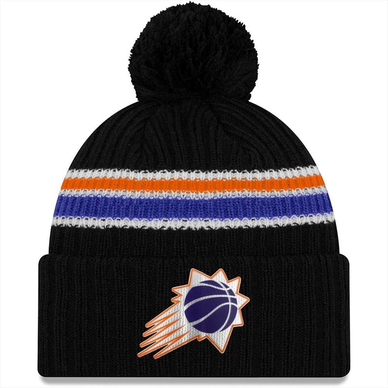 Phoenix Suns New Era NBA 2020 Back Half Knit Beanie – Black