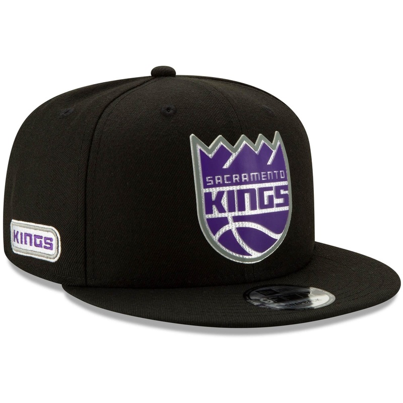 Sacramento Kings New Era NBA 2020 Back Half 9FIFTY Snapback Hat – Black