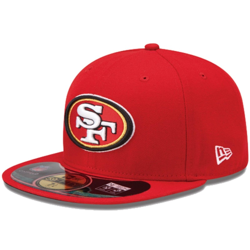San Francisco 49ers New Era NFL On-Field Game 59FIFTY Fitted Hat – Red
