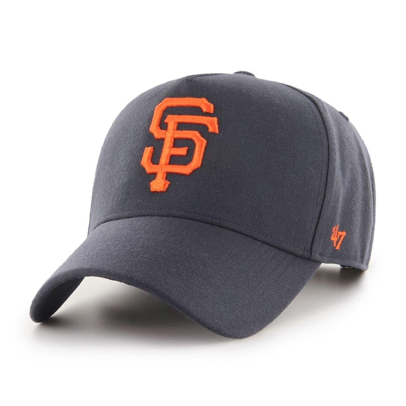San Francisco Giants ’47 MLB Replica MVP DT Pinch Curve Snapback Hat – Navy