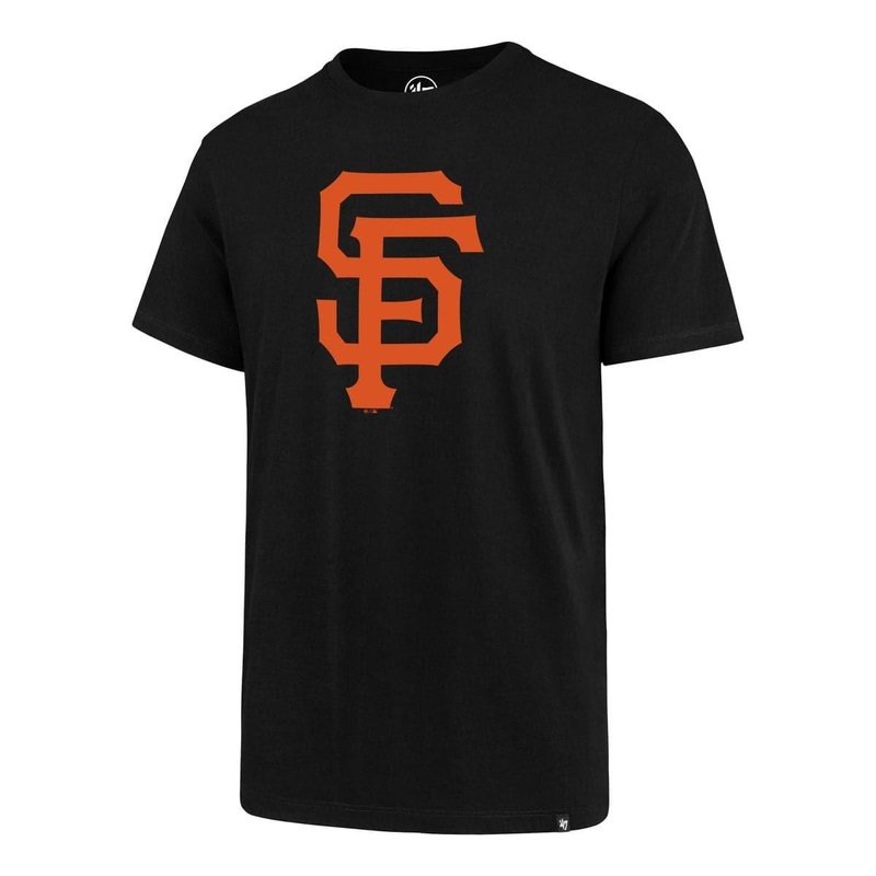 San Francisco Giants ’47 MLB Team Imprint Splitter T-Shirt – Black