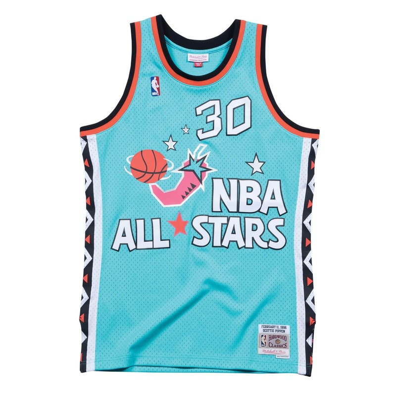 Scottie Pippen Mitchell & Ness NBA 96-97 All-Star Swingman Jersey – Teal