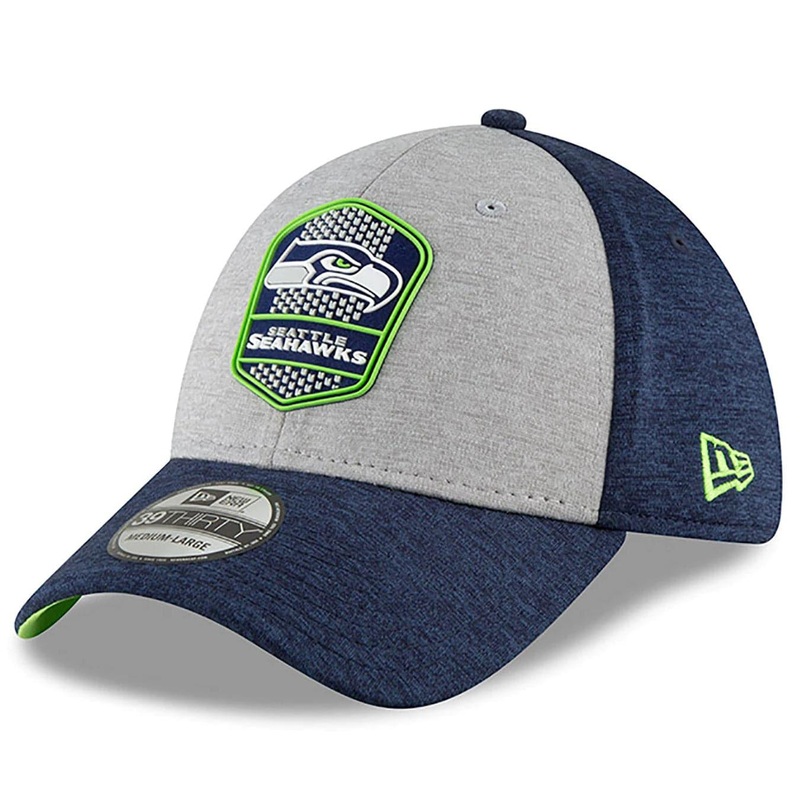 Seattle Seahawks New Era NFL 2019 Sideline Road 39THIRTY Curve Hat