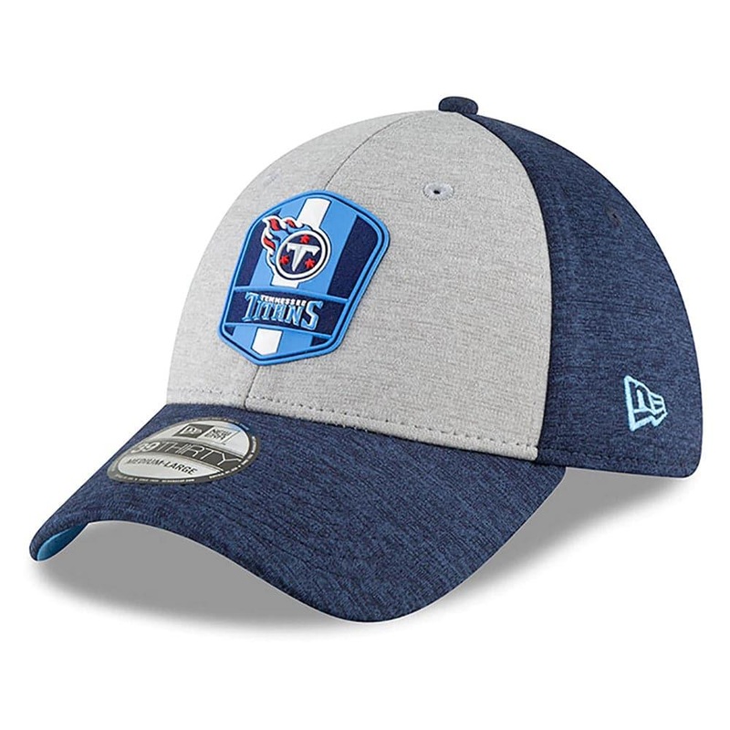 Tennessee Titans New Era NFL 2019 Sideline Road 39THIRTY Curve Hat