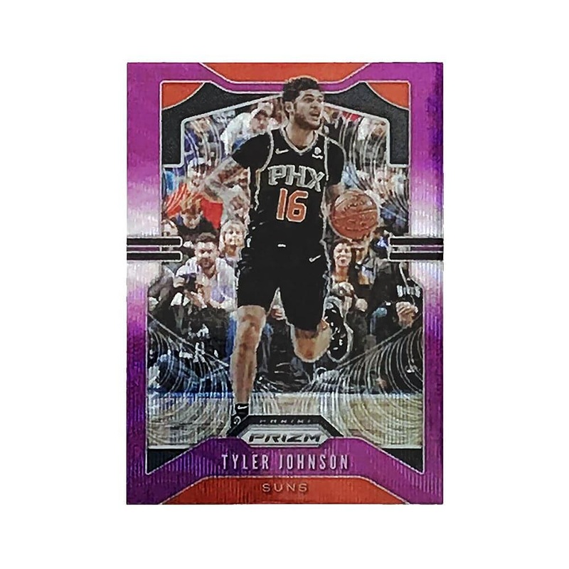 Tyler Johnson Phoenix Suns Panini NBA 19-20 Prizm Purple Wave Parallel Card