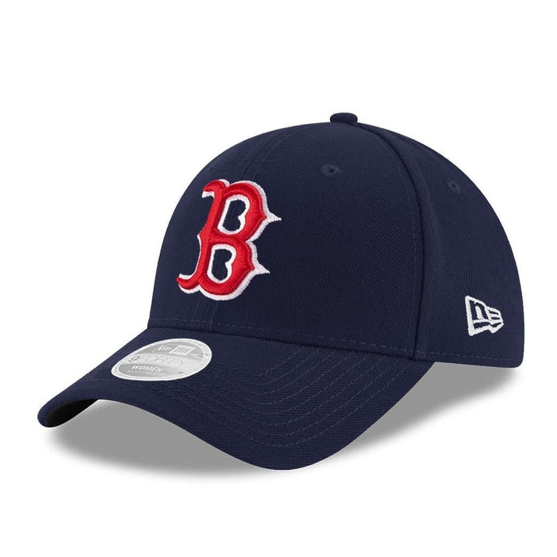 Womens Boston Red Sox New Era MLB Team 9FORTY Curve Hat – Navy