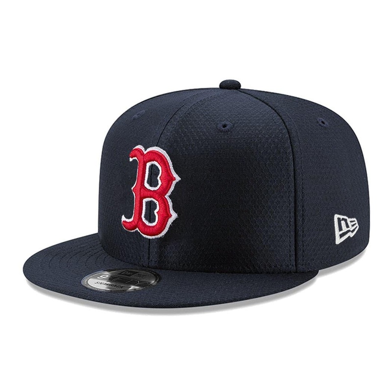 Youths Boston Red Sox New Era MLB Core Hex 9FIFTY Snapback Hat – Navy