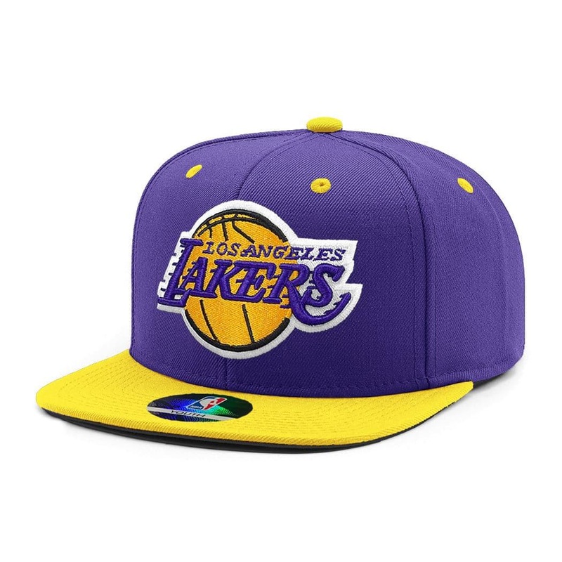 Youths Los Angeles Lakers Outerstuff NBA Two Tone Snapback Hat – Purple
